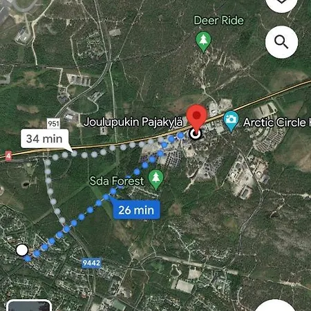 Townhouse With Sauna&free Parking Close To Santa Claus Village & Santa Park Апартаменты Рованиеми