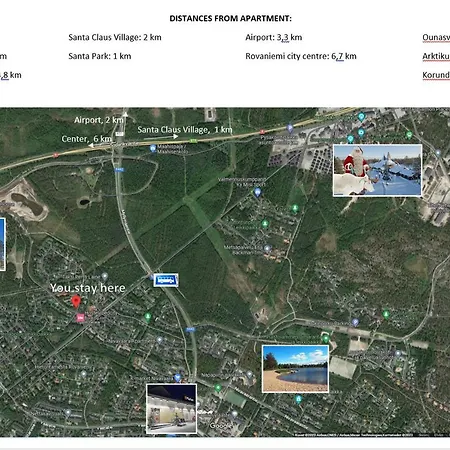 Апартаменты Townhouse With Sauna&free Parking Close To Santa Claus Village & Santa Park *